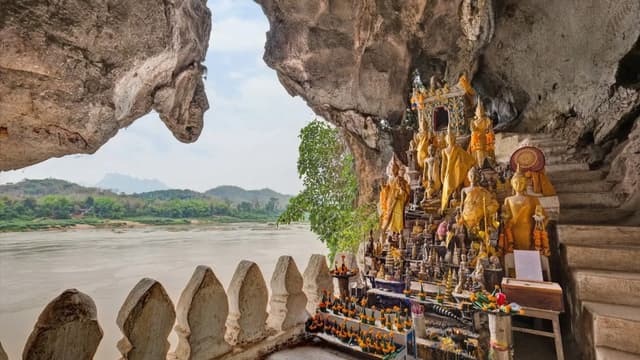 Day 3: Luang Prabang – Mekong Cruise & Pak Ou Caves